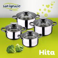 Batería de Cocina San Ignacio de 8 Piezas de Acero Inoxidable - Apta para Inducción - Colección Hita - details 7