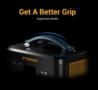 VTOMAN JUMP 1500X 1500W Estación de Energía Portátil para Exteriores Generador Solar LiFePO4 828Wh, Salida AC 1500W, Expandible a 2376Wh, 10 Protección de Seguridad, 3 Modos de Entrada, 3*AC, 4*USB-A, 2*USB-C, 2*DC y 1*para Coche - details 12