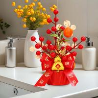 Arbol De La Suerte Artificial Para Decoración Del Año Lunar Chino Regalo Para Fiesta Del Año Nuevo China Decoración De Oficina Cumpleaños Graduación Boda Adorno De Casa - details 2