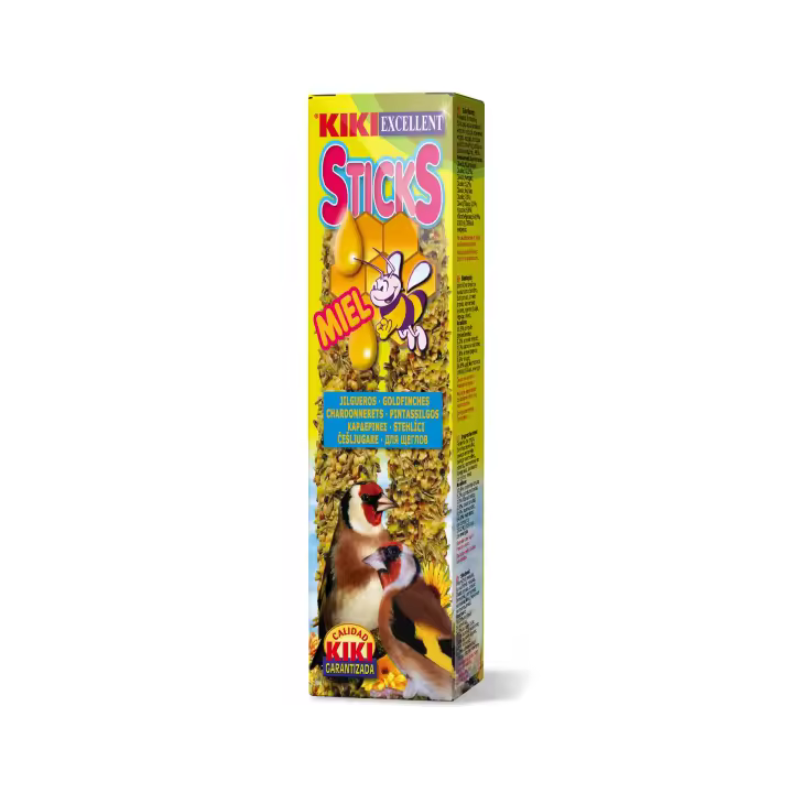 Kiki Sticks Jilgueros con Miel - Barritas con Miel para Jilgueros - 2 Ud - 1
