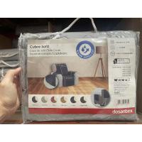 Cubre Sofá Dosantex: Material de 100% Poliester, Repelente al Agua, Reversible, Fácil de Colocar, para Sofás de 1 Plaza (60 - 110 cm) y 3 Plazas (170 - 210 cm) - details 0