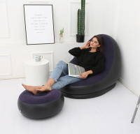OTAUTAU Sofá Inflable Con Taburete Estuche Reclinable Portátil Para Camping Y Jardín Color Único Producto SF029 - details 2