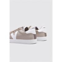 victoria BERLÍN SERRAJE & NYLON Deportivas Planas Unisex Beige - details 2