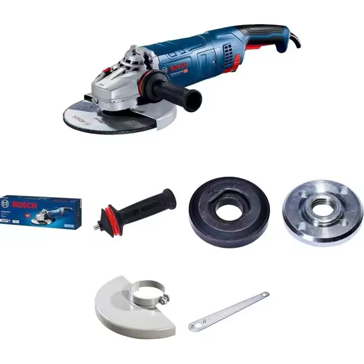 Bosch Professional GWS 24-230 P - Amoladora angular (2400 W, Ø 230 mm, - 1