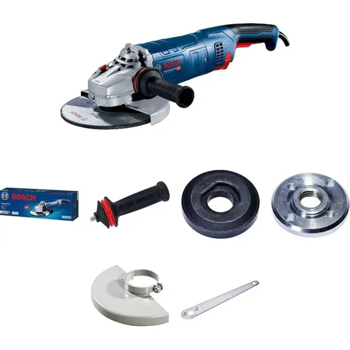 Bosch Professional GWS 24-230 P - Amoladora angular (2400 W, Ø 230 mm, - 1
