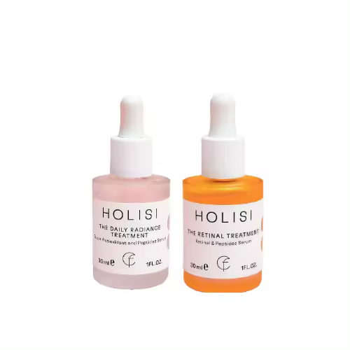 HOLISI Dúo Envejecimiento Vitamina C+ Retinal con Daily Radiance y Retinal Treatment. - 1