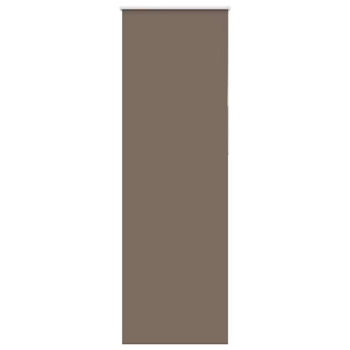 Estor Enrollable Opaco Color Café 80x210cm Tela Ancho 75,7cm - 1