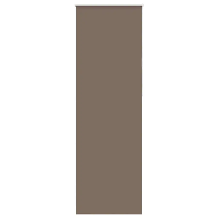 Estor Enrollable Opaco Color Café 80x210cm Tela Ancho 75,7cm - 1