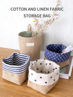 Bolsa De Almacenamiento En Pared Estilo Nórdico Pequeña Cesta Colgante Para Artículos Variados Organizador De Cosméticos Y Juguetes En Algodón Y Lino - details 7