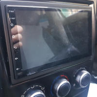 Marco De Radio Para Coche EAFC Universal 2 Din 100mm 3.94 Pulgadas Pieza De Repuesto Para Panel De Radio Auto Interior - details 1