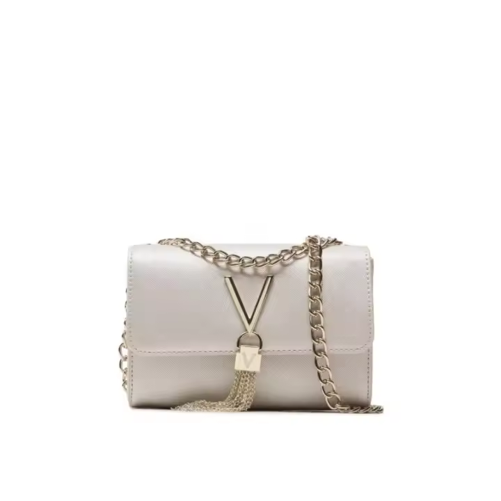 Bolso bandolera pequeña VALENTINO vbs1ij03 platino - 1