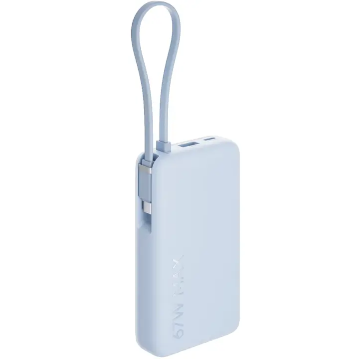 Xiaomi 67W Power Bank 10000 (Integrated Cable) - Azul Hielo, Pantalla Digital, Carga 67W/65W, Cable USB-C, 3 Puertos, Uso Viaje - 1