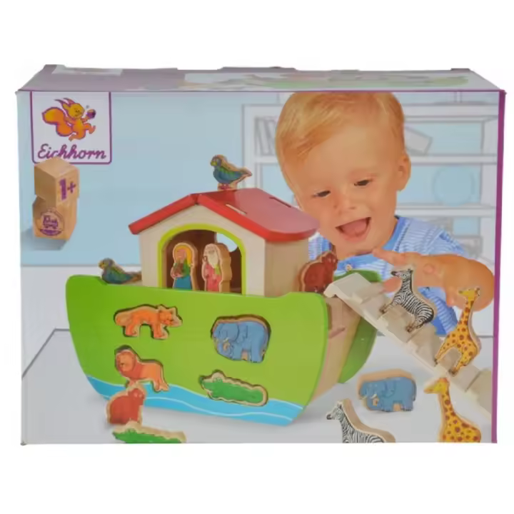 juguete Arca de Noe de Madera Infantil Eichhorn - 1