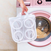 Bolsa De Limpieza Para Zapatos Organizador De Ropa Protector Antideformación Portátil Para Viaje Y Máquina De Lavado Material PA+PE - details 11
