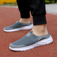 Nuevos Sandalias De Medio Tobillo Para Hombres Tenis De Malla Transpirable Zapatos De Playa Casuales Zapatillas De Verano De Lona Slip on Antideslizantes Tamaño True Fit - details 17