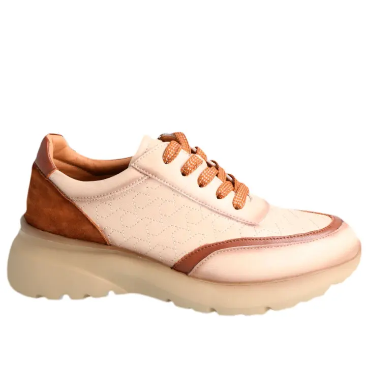 Flex zapato confort para mujer 463 color beig - 1