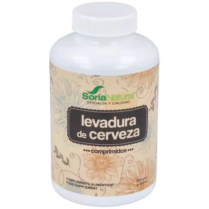 Soria Natural Levadura Cerveza 500 Comprimidos - 1