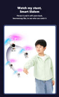 Helicóptero Robot Volador UFO Juguete Luminoso Para Niños Y Niñas Con Piloto Espacial Aeronave Dron Juego Interior Exterior - details 3