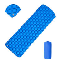 Colchón Inflable Para Camping Matrícula De Viaje Con Bomba De Inflado Integrada Material De Nylon TPU Tapete De Picnic Para Acampar En Tienda De Campaña - details 8