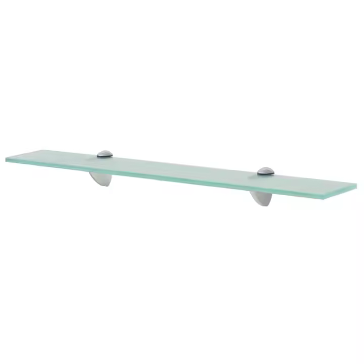 Estante flotante de cristal 60x10 cm 8 mm - 1