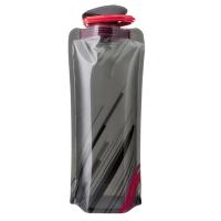 Botella De Agua Plegable Y Reutilizable Para Viajes Botella De Agua Flexible Con Clip De Carabiner Bolsa De Agua Suave Para Adultos Material Plástico - details 4