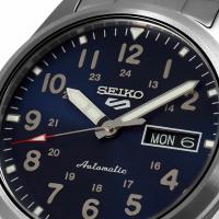 reloj automático hombre Seiko 5 Sports Field SRPG29K1 dial azul 39MM 100m - details 5