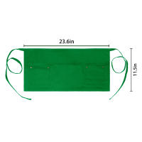 Apariencia Corta Para Servidor Con Varios Bolsillos Y Hebilla Estriada Unisex Medio Apariencia Para Waiter - details 15
