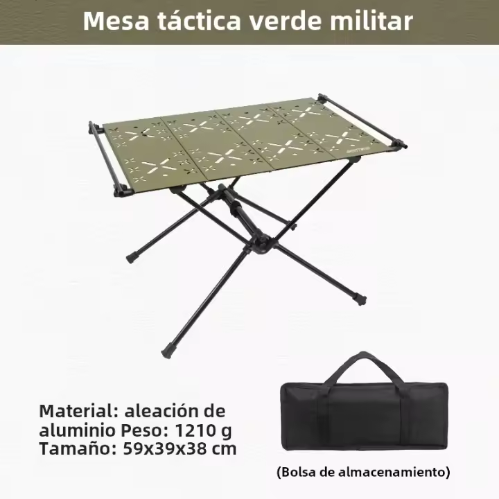 Mesa De Camping WESTTUNE Con Estufa IGT Aluminio Plegable Multifuncional Accesorios Portátil Para Exteriores - 1