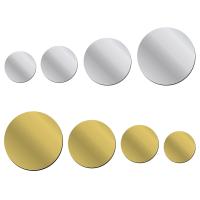Pegatina De Espejo Redonda 10-30CM Adhesiva Para Decoración De Baño Y Dormitorio Acrílico 3D Arte Doméstico Y Muralla - details 1