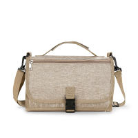 Alfombrilla De Cambio De Pañales Portátil 3 En 1 Con Bolsillos Impermeable Para Viaje Plegable Con Bolsa De Mano Para Bebés De 0 a 36 Meses - details 4