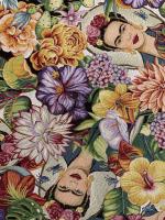 Tejidos Ortuño- Tela  Gobelino Frida, Tela para Tapizar Multicolor, Tela para Cojines, Cortinas, Sillas, Bolsos, 1m x Ancho 2.80m - details 2