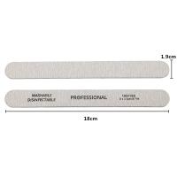 10pcs Archos De Uñas Profesionales 100/180 Papel De Hierro Con Madera Herramientas De Manicura Para Polvo De Gel Gris Fuerte Y Grueso - details 4