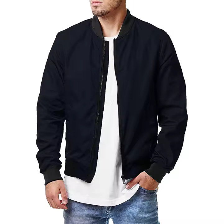 Chaqueta de béisbol de piloto deportivo de primavera y otoño, chaqueta de hombre, abrigo casual de talla grande para hombre - 1