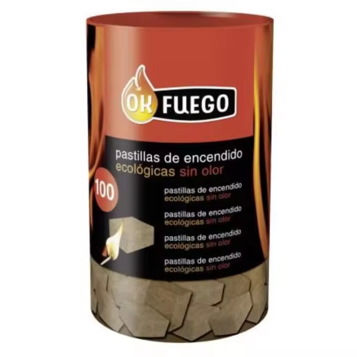 Pastillas encendido 100 ud. 50212 ok fuego flower - 1