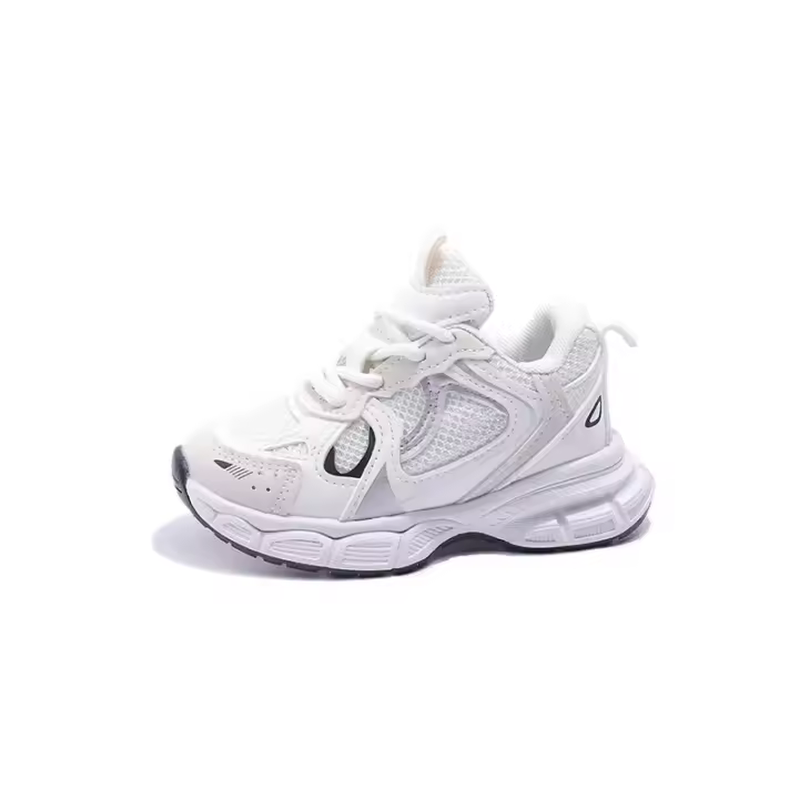 Zapatillas De Deporte Infantiles De Malla Transpirable Antideslizantes Para Niños Y Niñas Casual Cómodas Para Primavera Otoño Talla True - 1