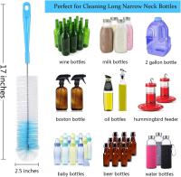 Juego de 8 Juguetes para Limar botellas de color Azul: Limpiador de botellas with Mango Largo para Lavado - details 0