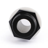 Conector De Celula De Combustible Con Tornillo Y Aro Negro Para Auto Piezas De Aluminio AN6 AN8 AN10 AN12 JIAX Auto Partes - details 5