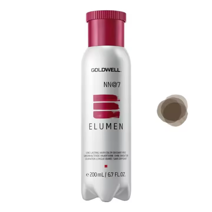 Goldwell Elumen NN@7 200 Ml. Coloración de Larga Duración Sin Peróxido Ni Amoniaco - 1
