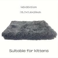 Alfombra De Perro Suave Y Gruesa Para Pequeños Medianos Y Grandes Mascotas Alfombrilla De Limpieza Desmontable Para Pupusas Y Gatos Suministros Para Mascotas - details 1