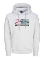 Jack & Jones Hombre Sudadera Con Capucha con Bolso Frontal Mod JORPORTLAND Logo estampado Moda Casual Informal REF 262421 - details 1