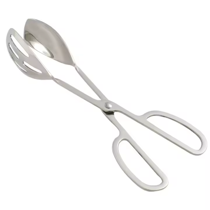 Pinzas De Barbacoa De Acero Inoxidable 304 Tipo Tijera Para Cocina Creativas Pinzas Para Alimentos Steak Buffet Pan Venta Por Pieza - 1