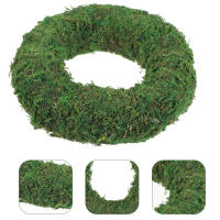 Guirnalda De Moss Simulada Para Boda Y Decoración De Ventanas Suministros De Fiesta Navideña Arco Iris Para Manualidades DIY Anillo De Arco Iris Para Creación De Guirnaldas - details 3
