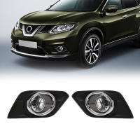 Luz De Foga LED Para Nissan X Trail 2014-2016 DRL De Día Impermeable Con Cableado Botón De Interruptor Material ABS+ Vidrio+ Cromo - details 0