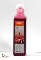 Aceite STIHL para Motores de 2T. Envase de 100 cc. El aceite mineral de Stihl HP es un aceite mineral para motores de 2 tiempos que permite ser mezclado con todos los combustibles de esta marca. - details 0
