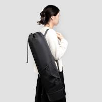 Bolsa para esterilla de yoga con bolsillo para botella de agua y bolsa impermeable en la parte inferior. Correa para esterilla de yoga deportiva. Bolsa de almacenamiento multifuncional. - details 19