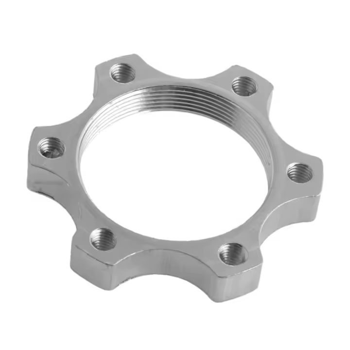 Adaptador De Eje De Disco Para Bicicleta MTB Con Sistema De Bloqueo Central 6 Agujeros Conversión De Freno Libre 44/48mm - 1