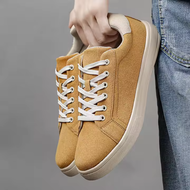 Zapatos De Hombre Tenis Casual Transpirables Italianos Diseñador Antideslizantes Vestimenta Maleficio Suela De EVA Talla True - 1