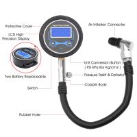 Medidor De Presión De Neumáticos De Coche Digital LCD De Alta Precisión Sistema De Monitor Para Automóvil Camión Motocicleta Accesorios De Prueba - details 3