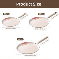 Sartén De Crêpes Antiadherente MYVIT Para Cocina Y Camping Utensilios De Cocina Sartén De Frying Y Cocina Para Inducción Y Estufa - details 8