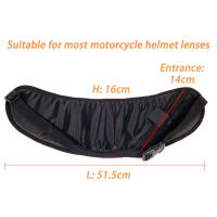 Bolsa De Almacenamiento Para Visera De Sombrero De Motocicleta Resistente a Arañazos Ligera Con Correa Ajustable Equipamiento De Motocicleta - details 1